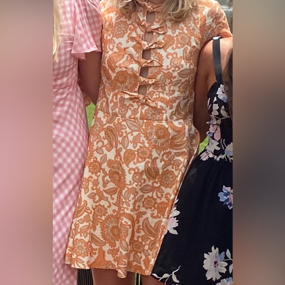 Zimmerman linen mini dress